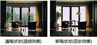 东莞电控调光夹胶玻璃